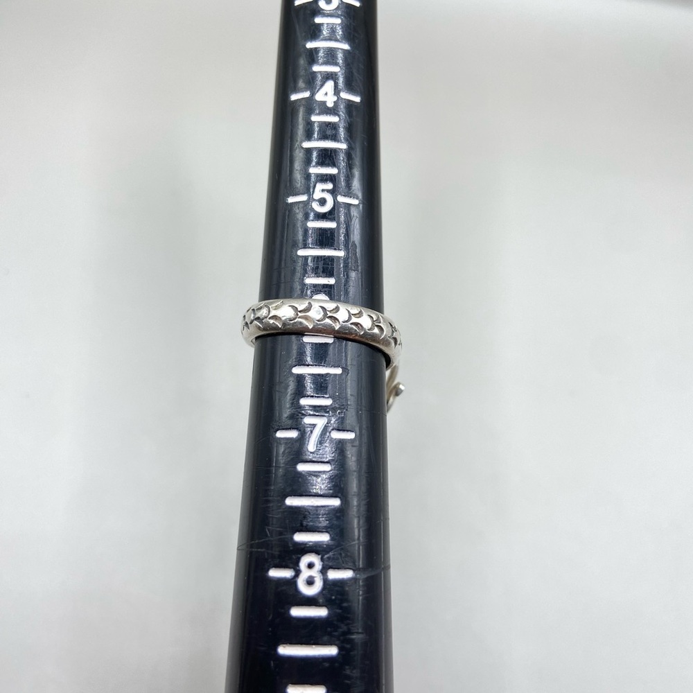 Sterling Silver Artisan Snake Ring - image 7